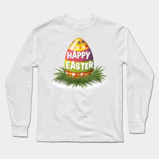 Happy Easter Egg. Long Sleeve T-Shirt